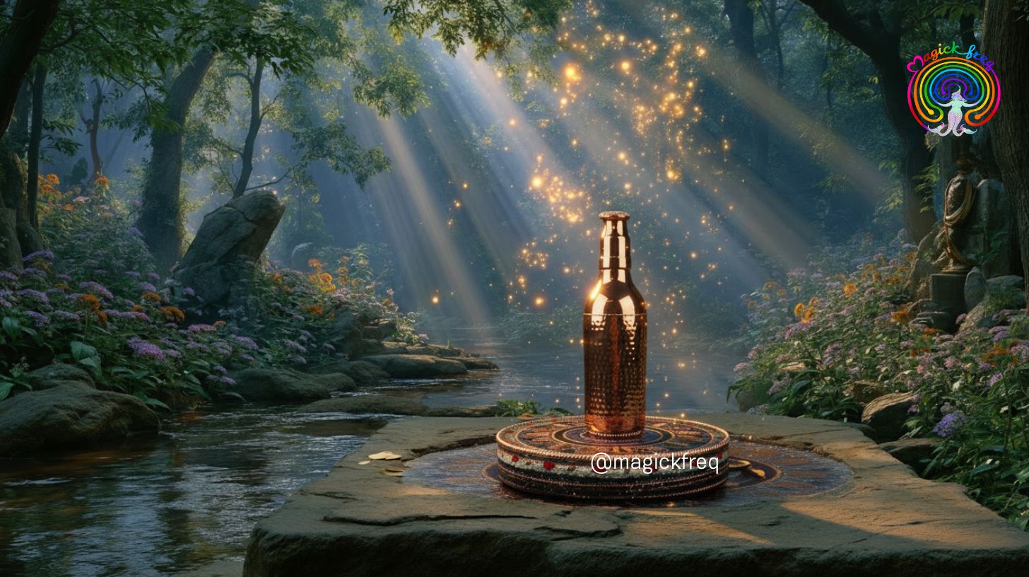 ขวดทองแดงฟื้นลมหายใจของน้ำ The Copper Elixir Vessel